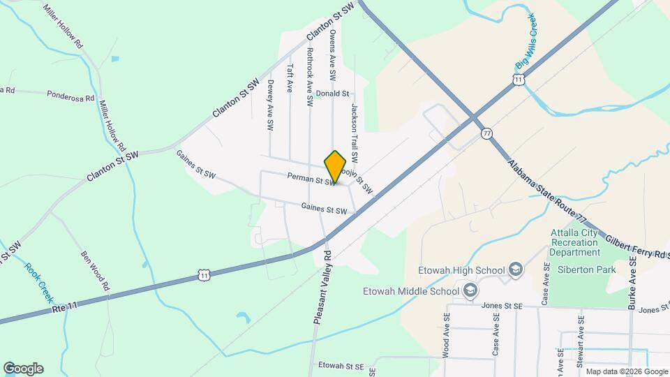 416 Perman St SW Map and Location Details