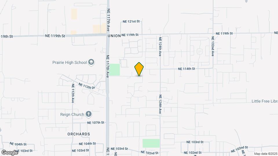 12309 NE 113th Cir Map and Location Details