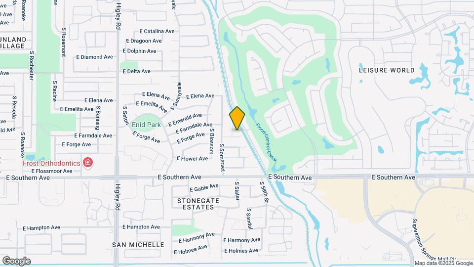 5660 E Forge Cir Map and Location Details