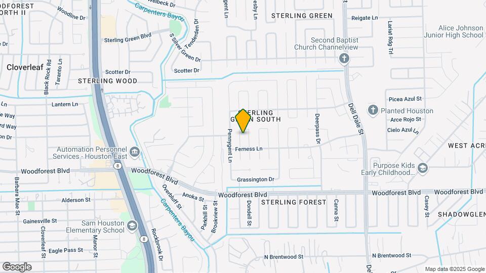 936 Holbech Ln Map and Location Details