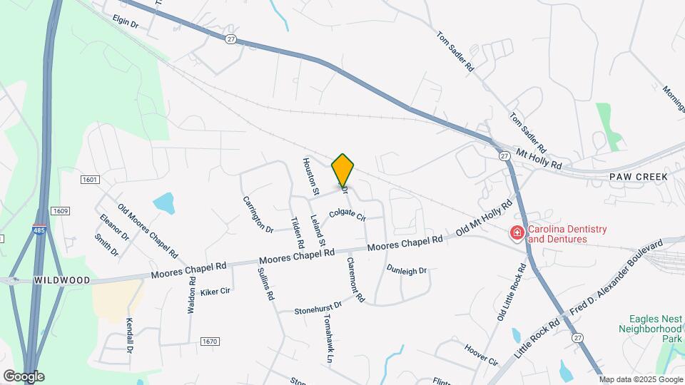 404 Kirby Dr Map and Location Details