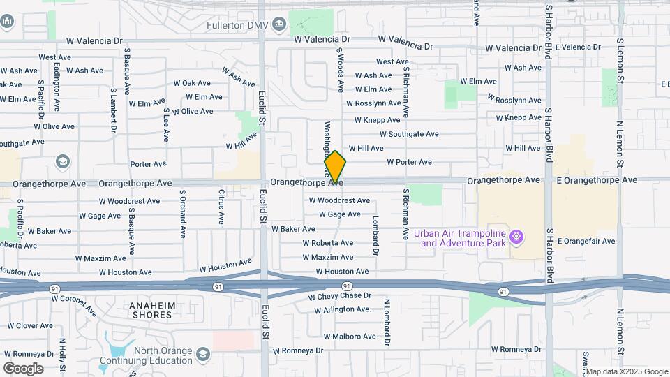706 W Orangethorpe Ave Map and Location Details