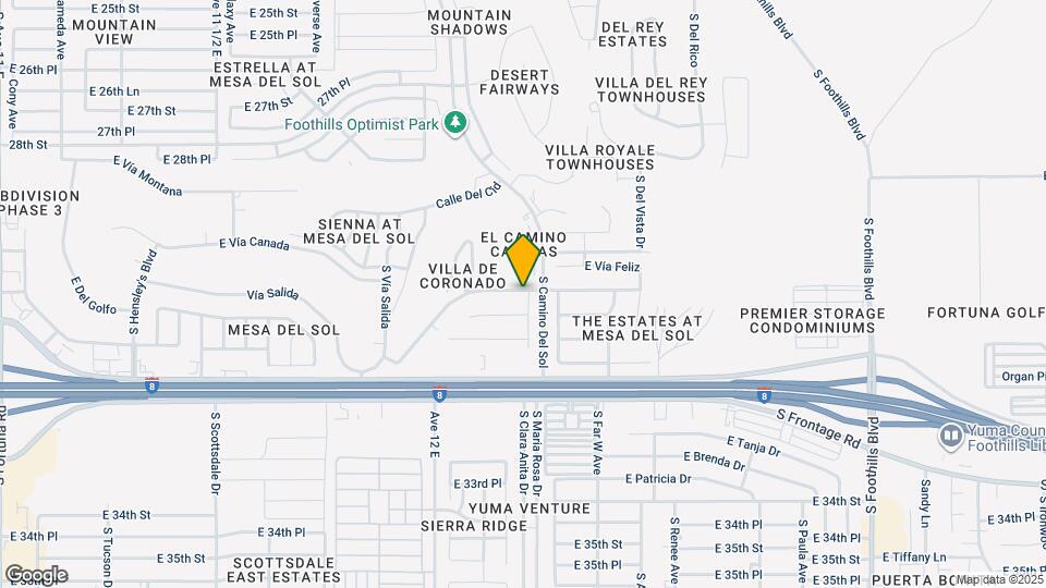 12263 E Camino Loma Vista Map and Location Details