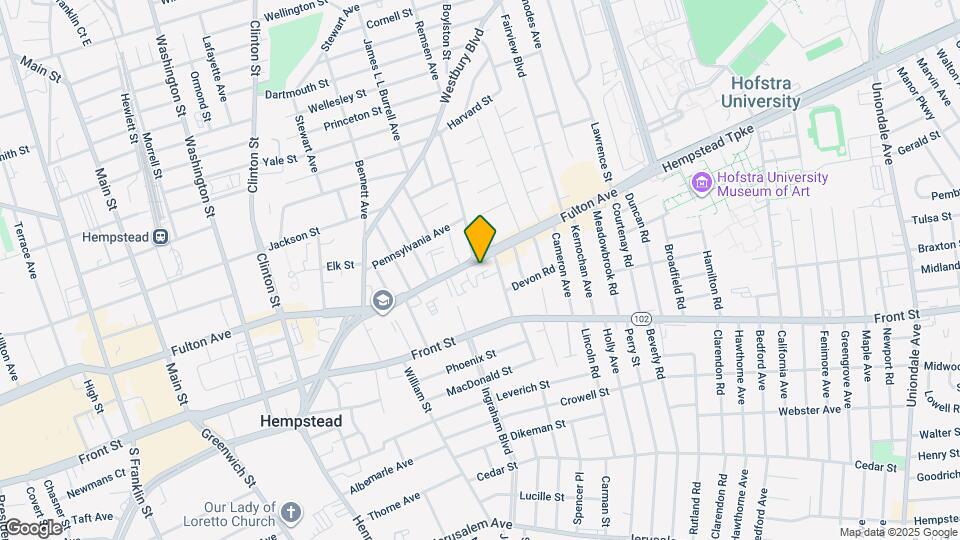 600 Fulton Ave Map and Location Details