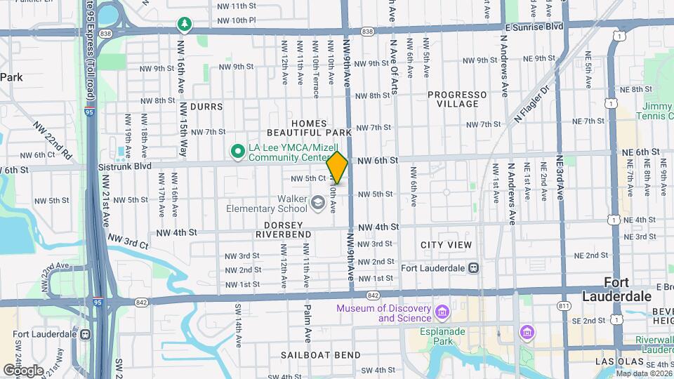 917 NW 5th St Map and Location Details