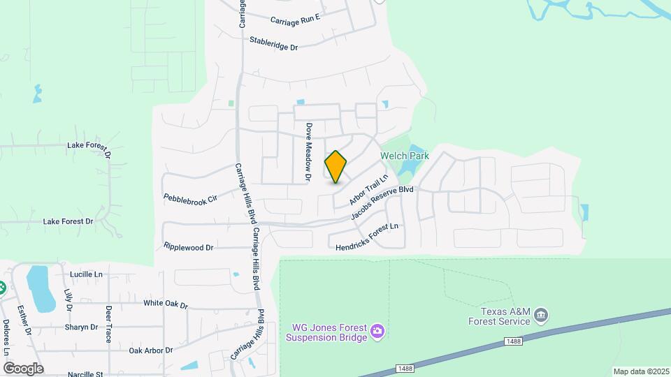323 Arbor Ridge Ln Map and Location Details