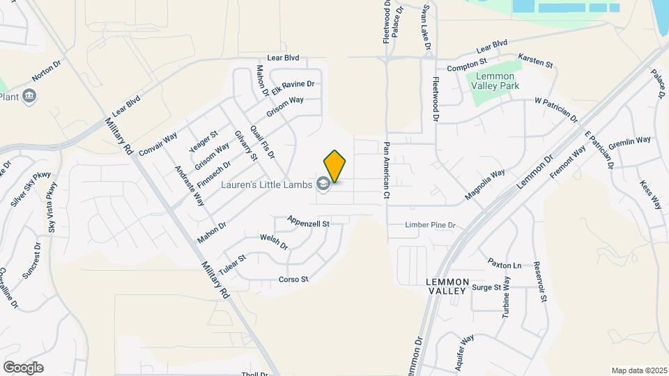 651 Osino Dr Map and Location Details