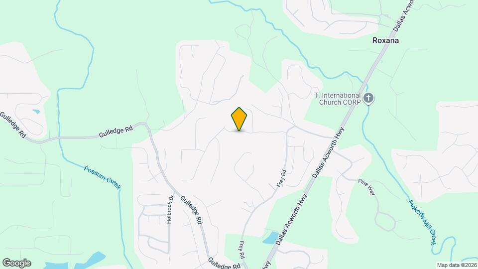 235 Peach Crossing Dr Map and Location Details