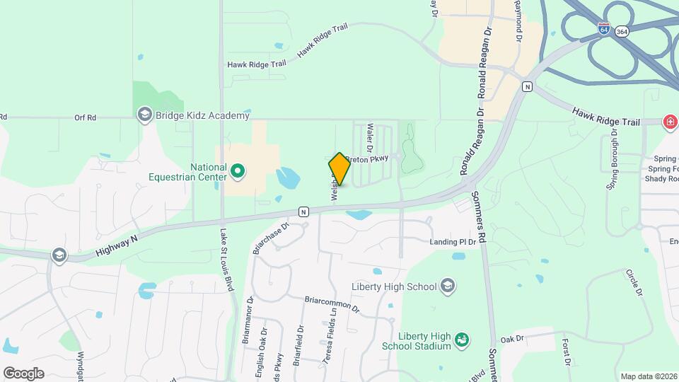 1136 Welsh Dr Map and Location Details