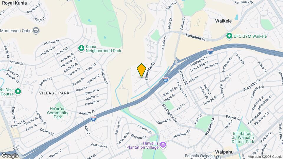 94-535-535 Lumiaina St Map and Location Details