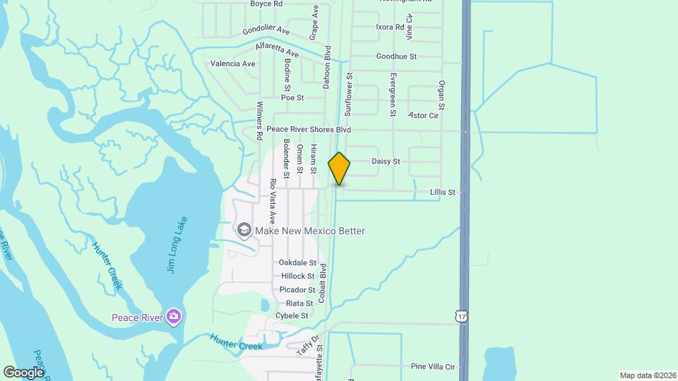385 Sunflower St Map and Location Details