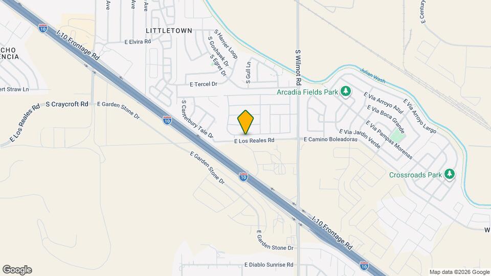 6092 E Ship Rock Dr Map and Location Details