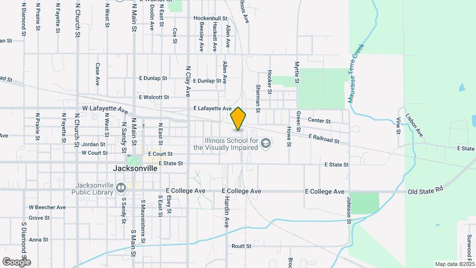 740 E Douglas Ave Mapa y Detalles de la Ubicación