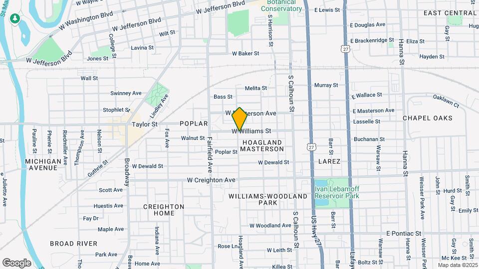 341 W Williams St-Unit -1 Map and Location Details