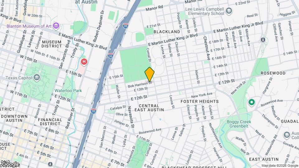 1405 Bob Harrison St Map and Location Details