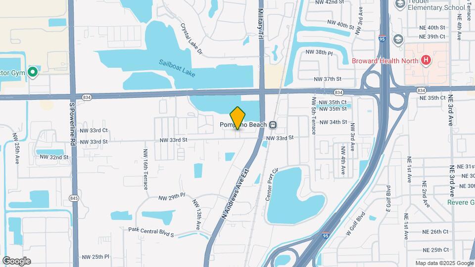 3313 NW 11th Ave Map and Location Details