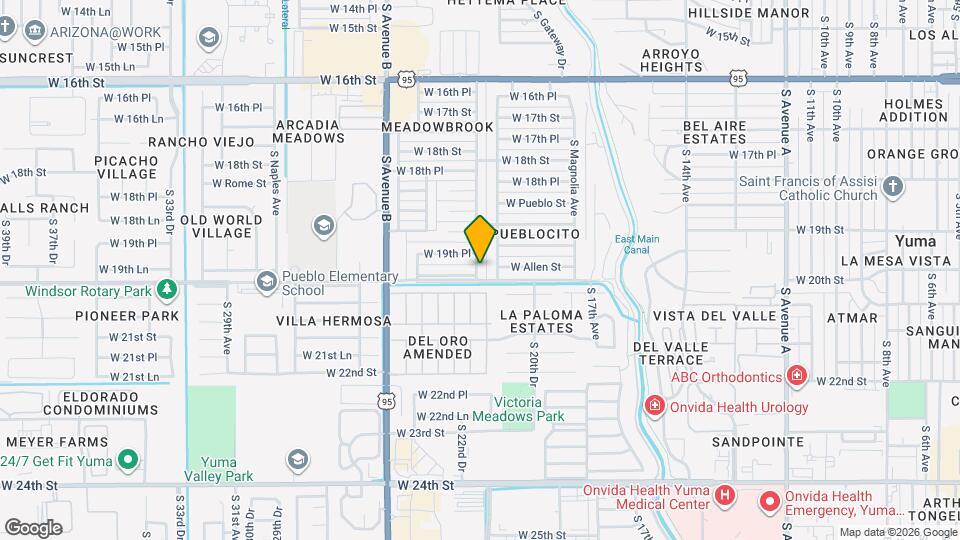 1983 S Pendergast Ave Mapa y Detalles de la Ubicación