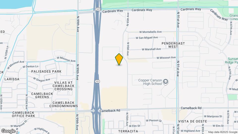 9600 W Georgia Ave Mapa y Detalles de la Ubicación