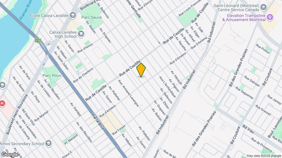 10743 Drapeau Av Map and Location Details