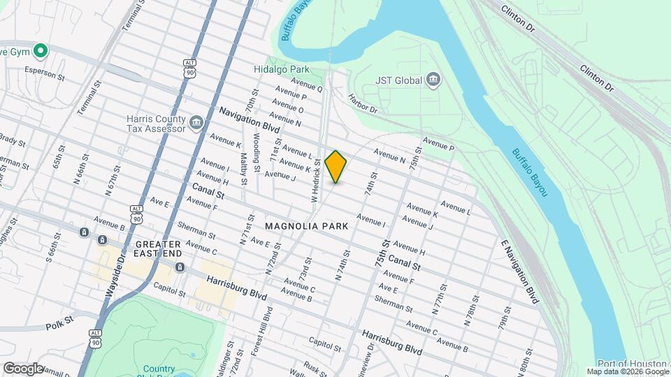 7301 Ave Map and Location Details