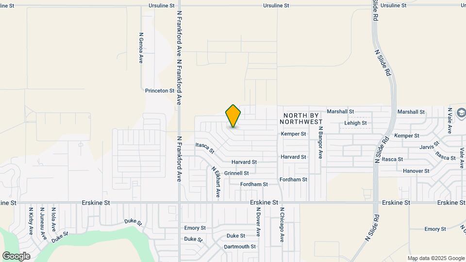 5607 Kemper St Map and Location Details
