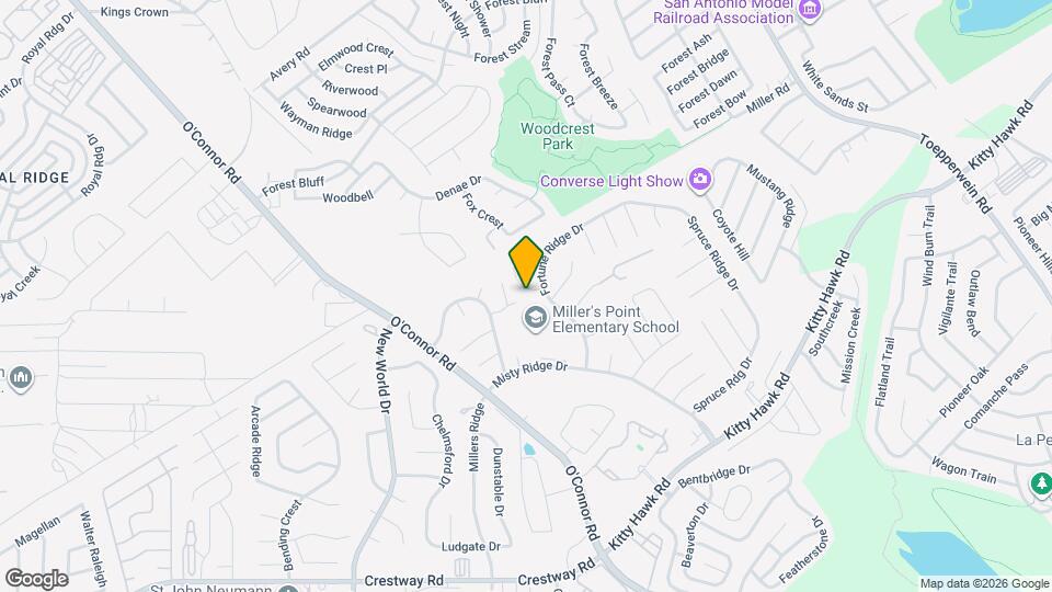 9808 Delta Ridge Dr Map and Location Details