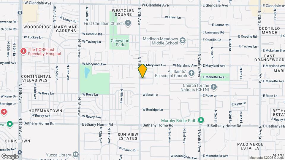 541 W Marlette Ave Map and Location Details