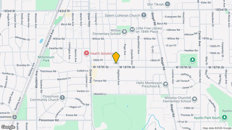 1808 W 187th St Map and Location Details