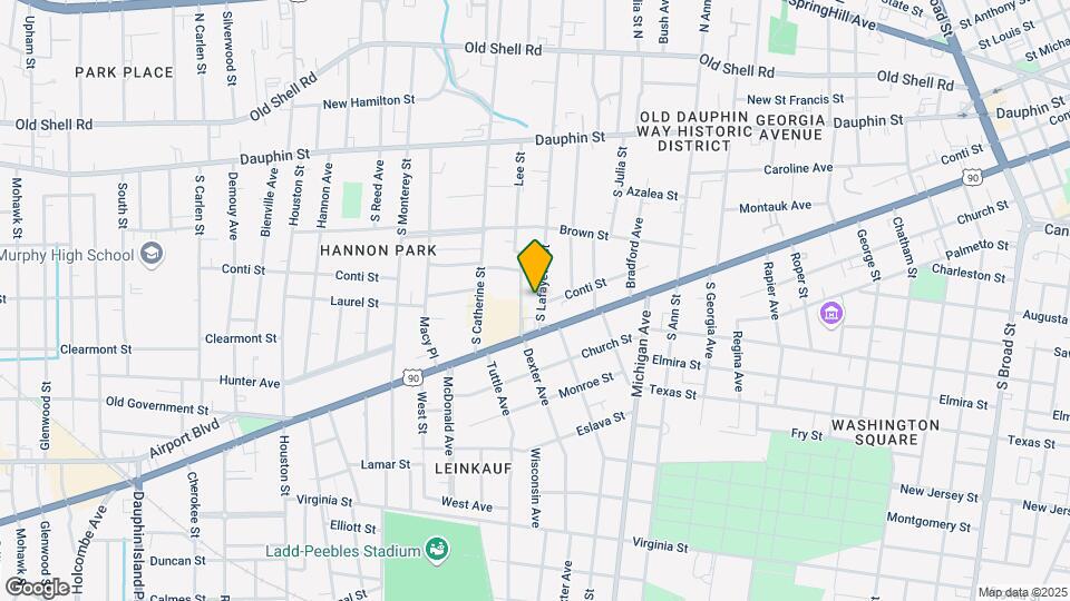 84 S Lafayette St Map and Location Details