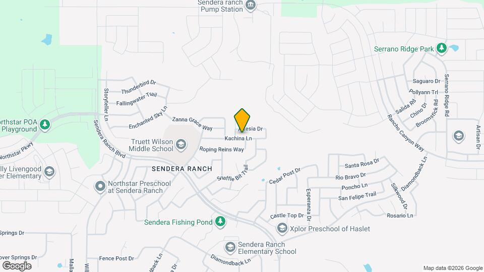1180 Kachina Ln Map and Location Details