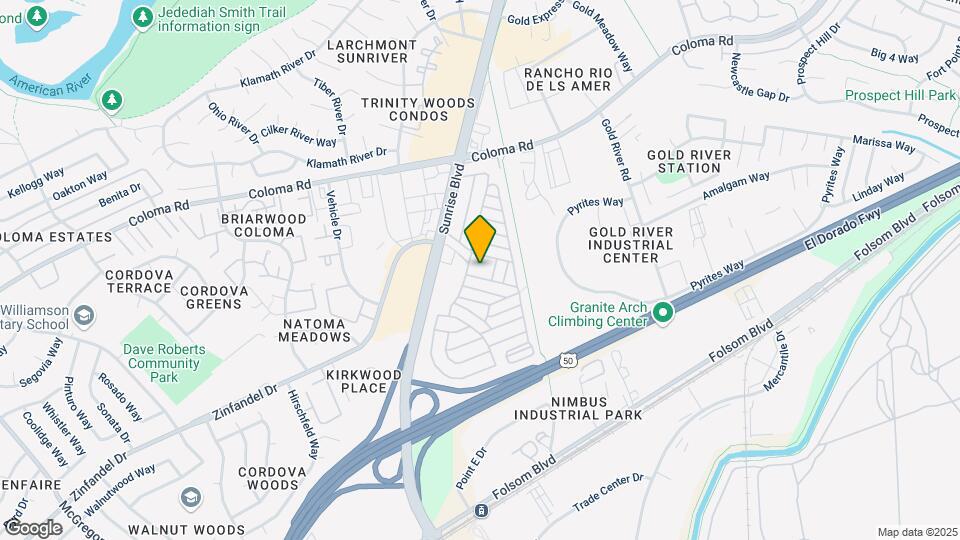 2473 Sunrise Blvd Mapa y Detalles de la Ubicación