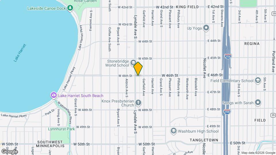 4601 Lyndale Ave S, Unit 1 Map and Location Details