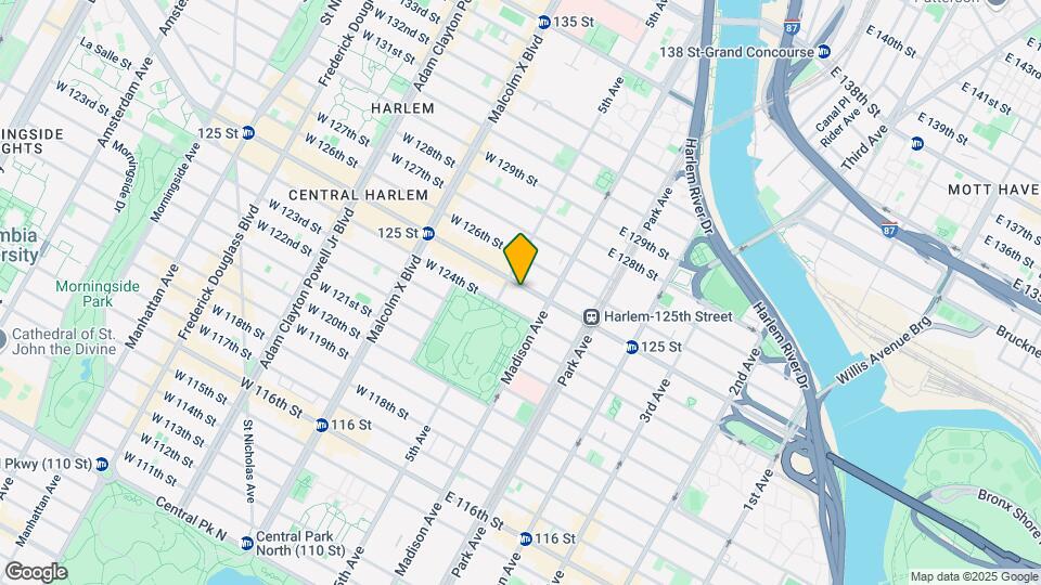 4-12 E 125th St Mapa y Detalles de la Ubicación