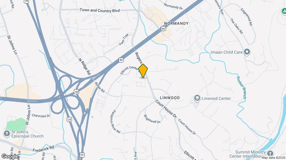 8056 Locust Mill St Map and Location Details