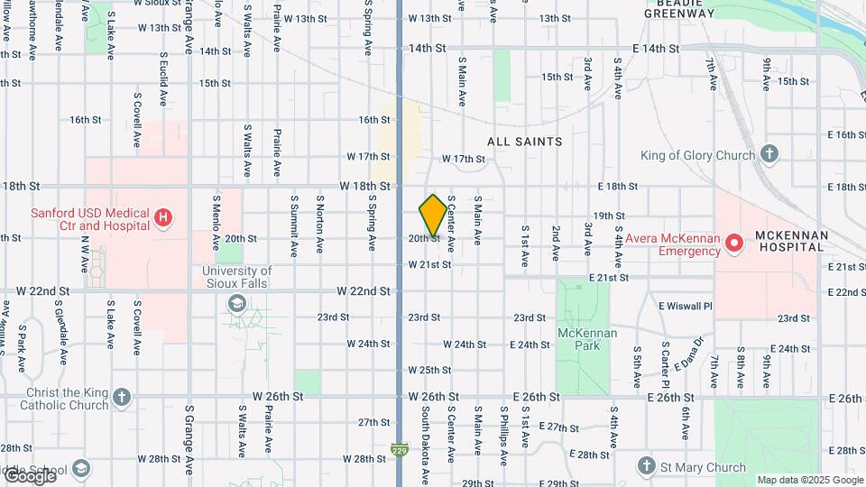 1200 S Dakota Ave Map and Location Details