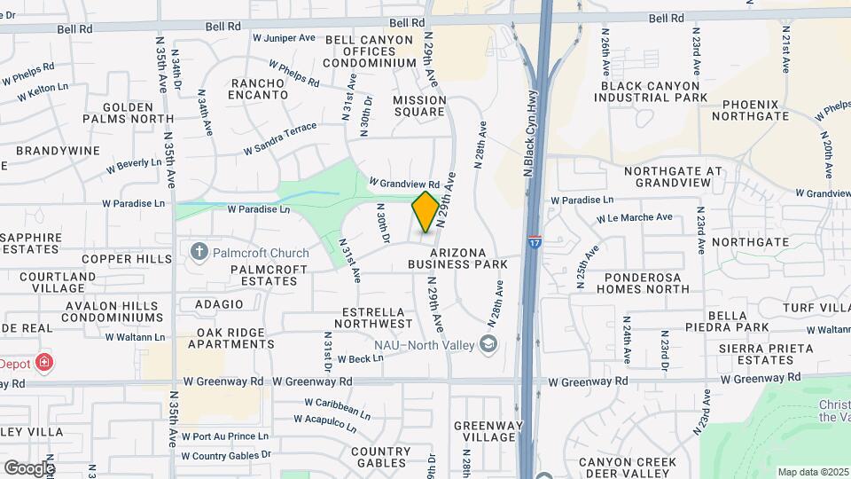 2910 W Marconi Ave Map and Location Details