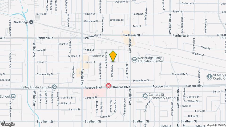 18230 Chase St Map and Location Details