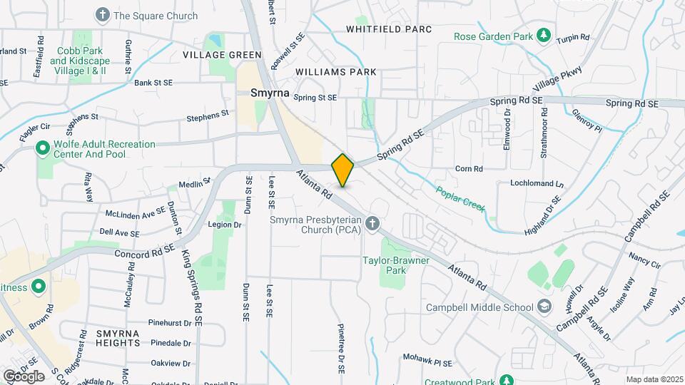 3002 Montclair Cir SE Map and Location Details