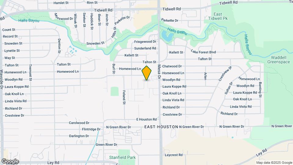 8802 Doris Oaks Cir Map and Location Details