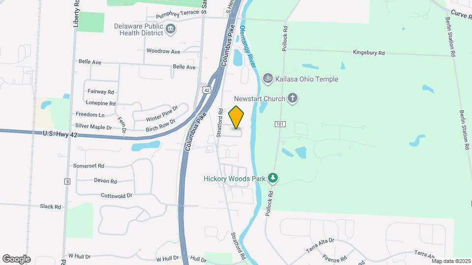 1229 Rivercrest Dr S Map and Location Details