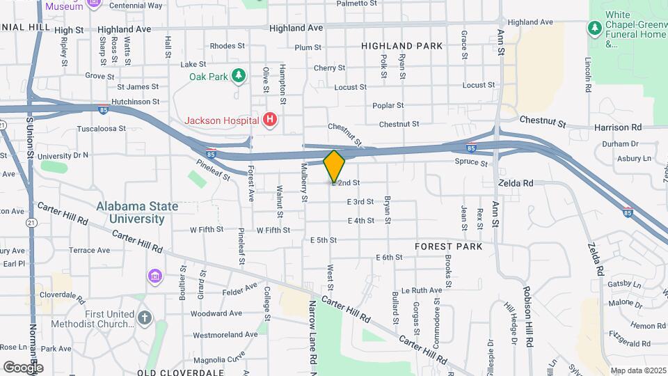 1605 West St Map and Location Details