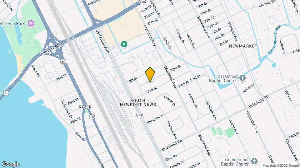620 73rd St Map and Location Details