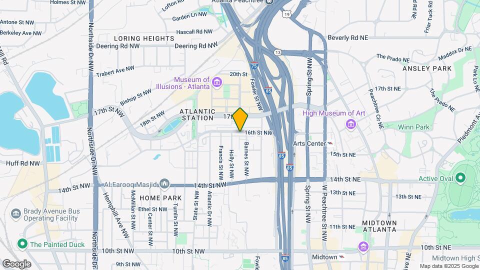242 16th St NW Map and Location Details