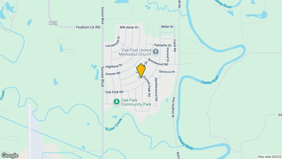 420 Meadowbrook Ln Map and Location Details