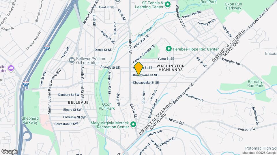 433 Brandywine St SE Map and Location Details