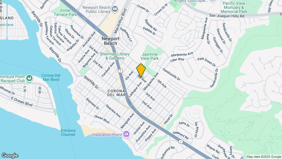 621 Larkspur Ave Map and Location Details