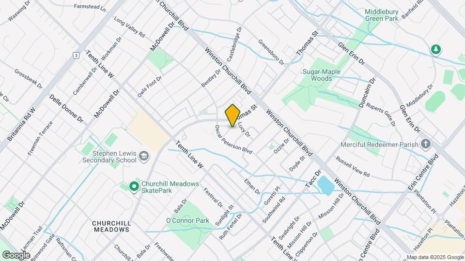 5605 Oscar Peterson Blvd Map and Location Details