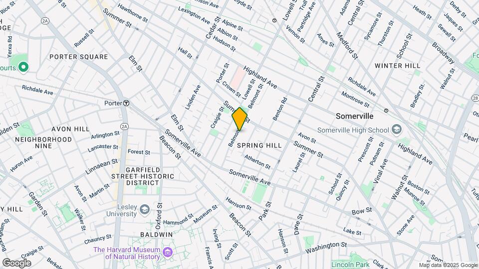 41 Belmont St, Unit 25 Map and Location Details