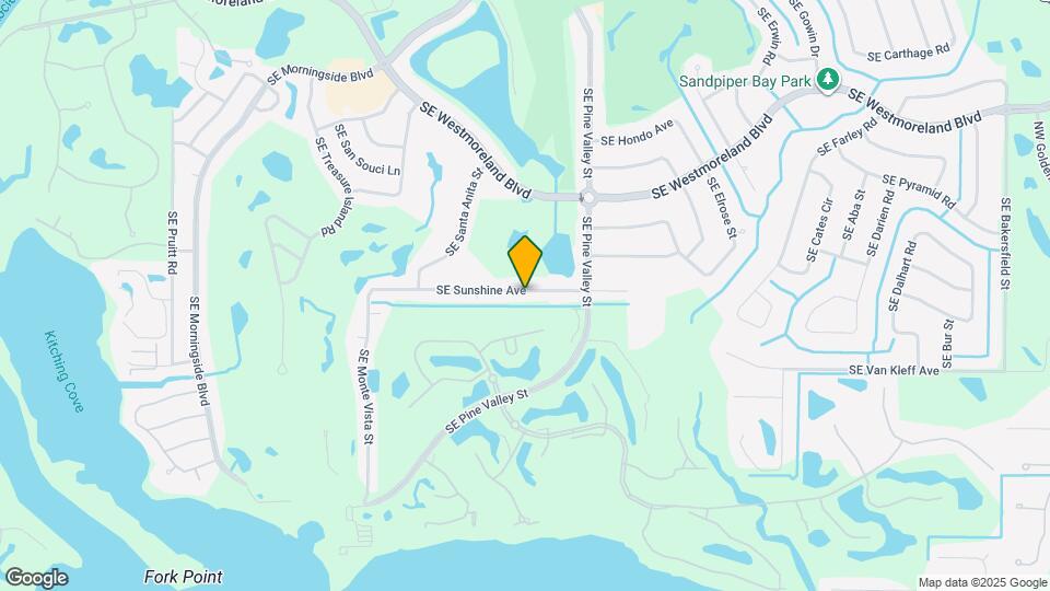 1536 SE Sunshine Ave Map and Location Details