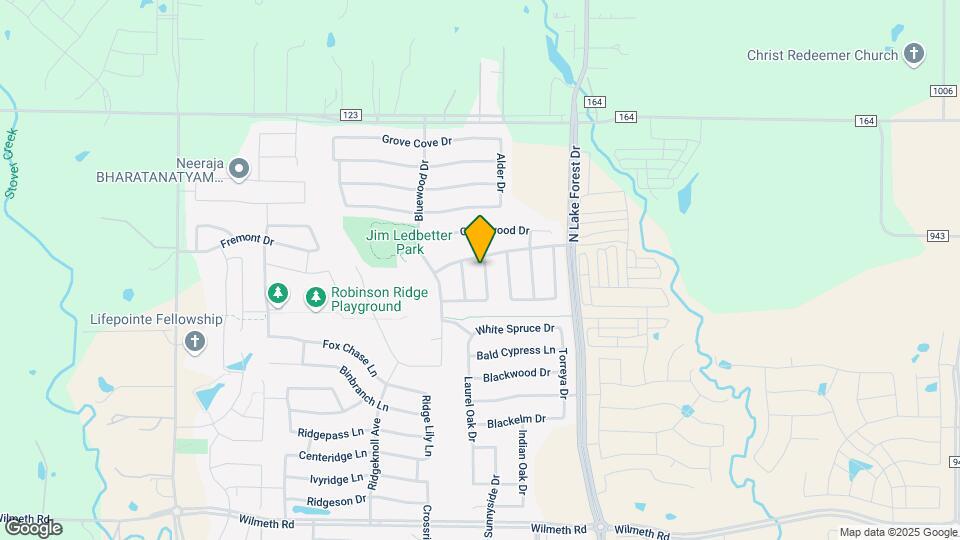 3201 Barkwood Dr Map and Location Details